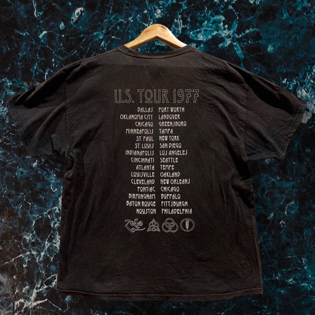 Led-Zeppelin USA Tour 1977 Vintage T-Shirt Unisex XL Led-Zeppelin USA Tour 1977 Vintage T-Shirt Unisex XL