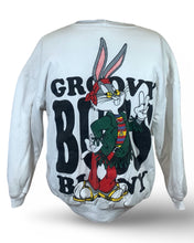 Load image into Gallery viewer, 1993 Jerry Leigh Bugs Bunny ‘Groovy Bugs Bunny’ Vintage Heavy Weight Sweater Adult (S)
