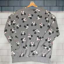 Load image into Gallery viewer, Mickey Mouse Faces Print Vintage Sweater Adult (XL)
