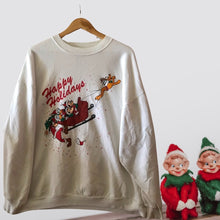 Load image into Gallery viewer, Disney Parks Mickey And Friends Happy Holidays Christmas Vintage Sweater Adult One Size Fits All (Most)
