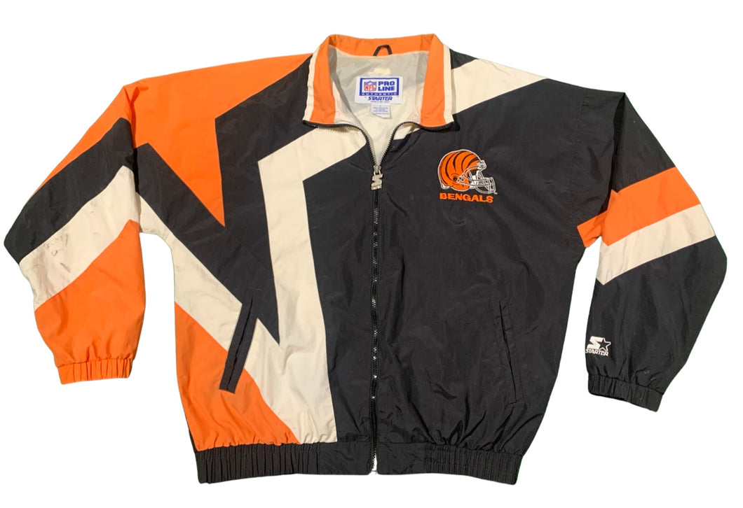 Cincinnati Bengals Vintage Starter Jacket - Adult (L)